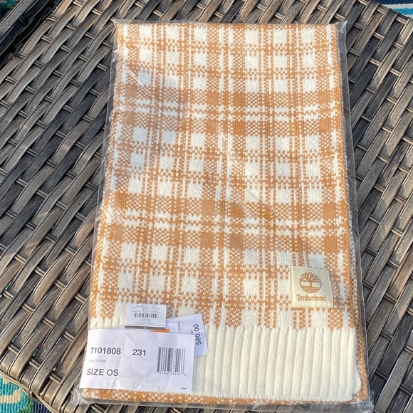 Timberland Buffalo Plaid Scarf - NEW IN PACKAGE - Picture 4 of 7